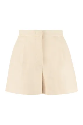 Pinko High Waisted Wide Leg Shorts