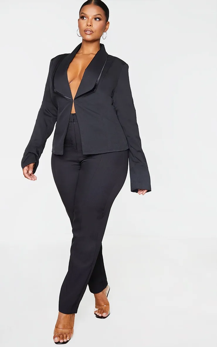 Plus Black Avani Suit Jacket | Plus Size