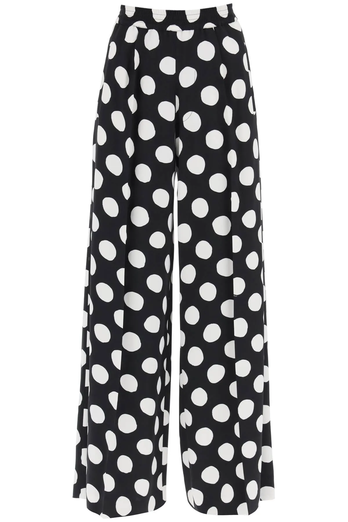 Polka Dot Wide Leg Pants