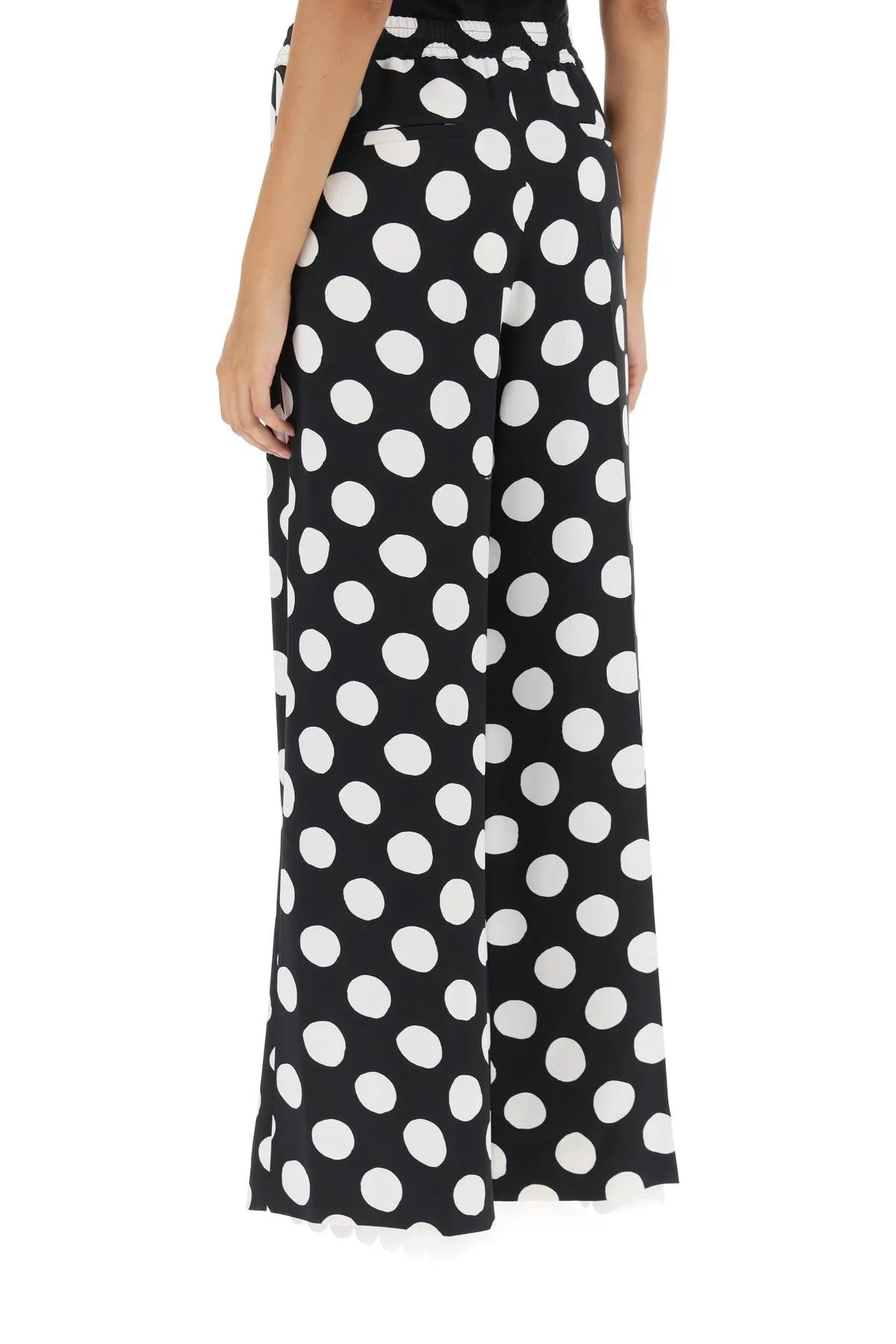 Polka Dot Wide Leg Pants