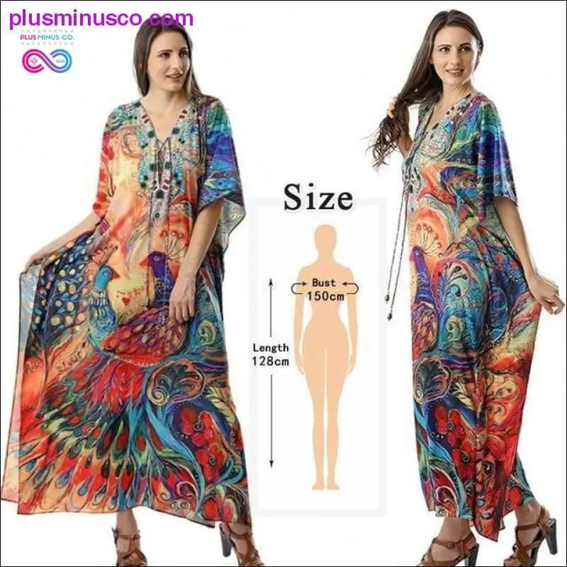 Quick-drying Kaftan Beach Cover up Pareos de Playa Mujer