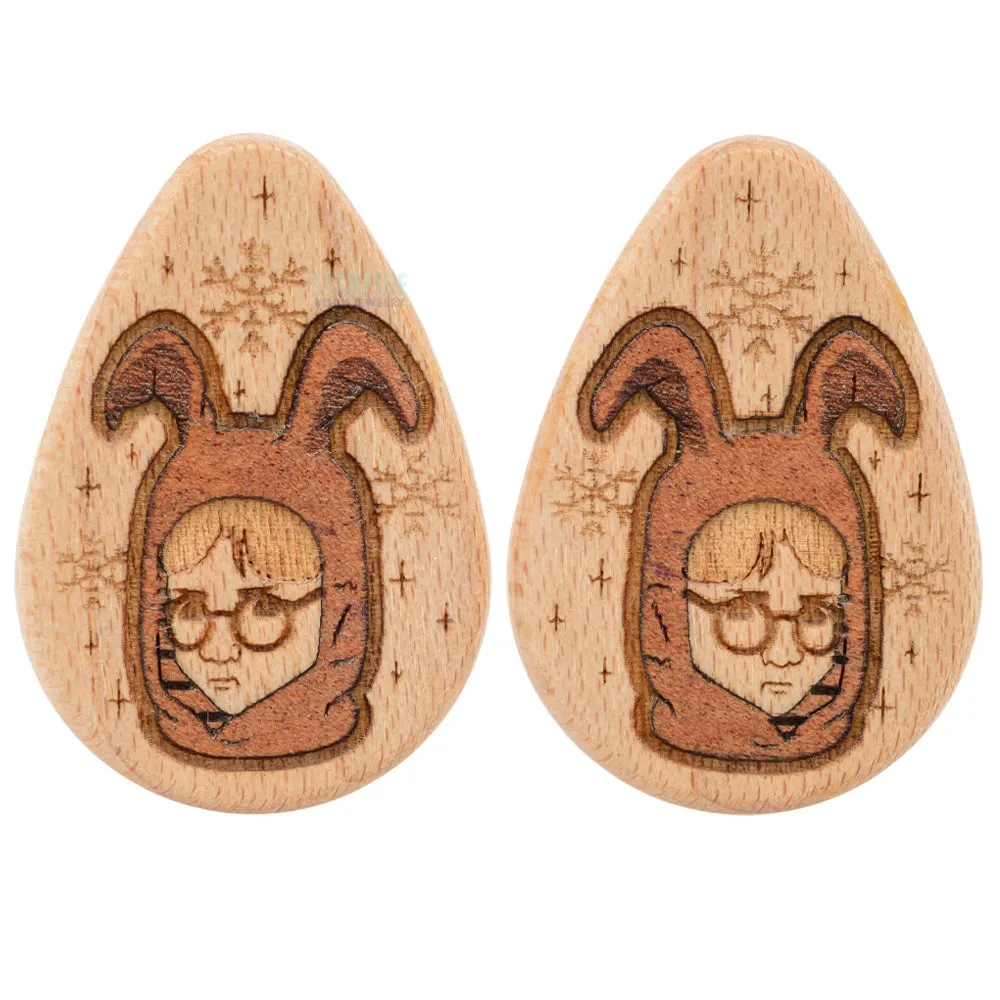 Ralphie Wood Teardrop Plugs