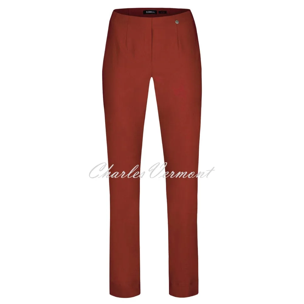 Robell Marie Full Length Trouser 51412-5499-290 (Chestnut)