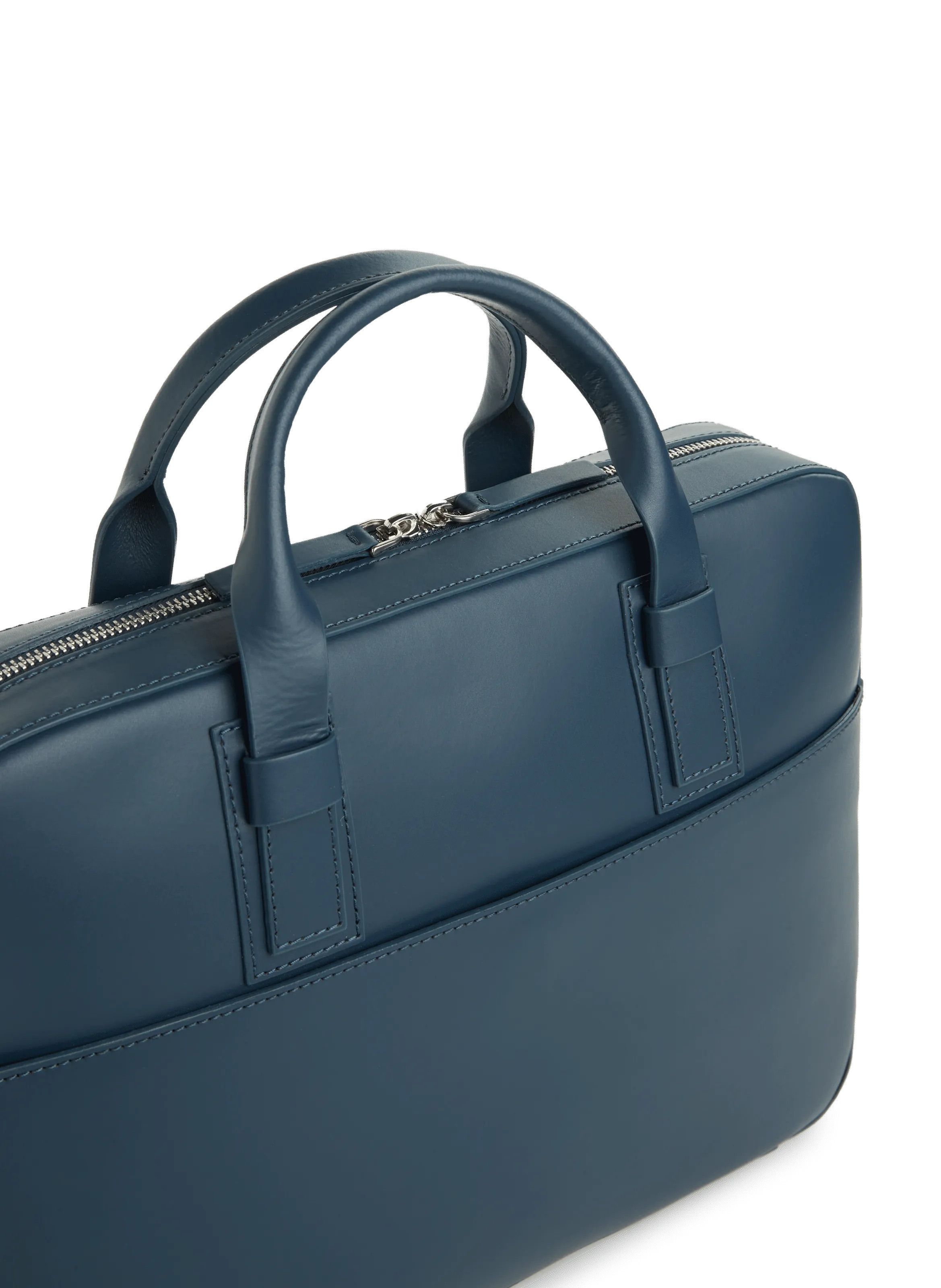 Saison 1865  Leather briefcase - Blue