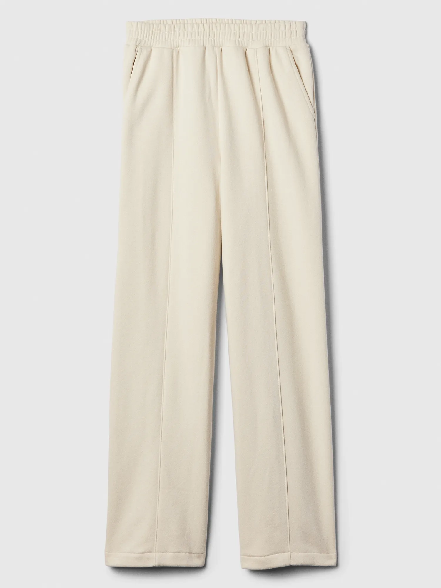 Seamed Wide-Leg Pants