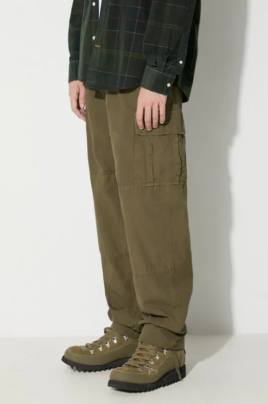 Stan Ray trousers CARGO PANT men's green color AW2310211