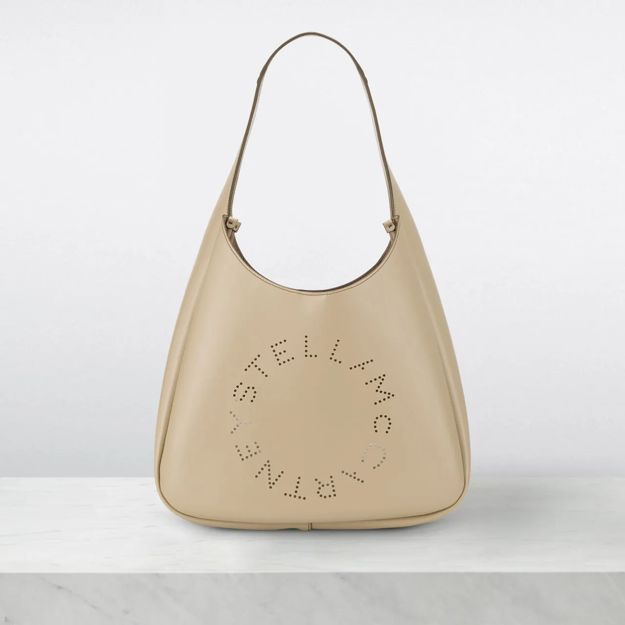 STELLA MCCARTNEY Alter Mat Logo Tote Bag - Bamboo