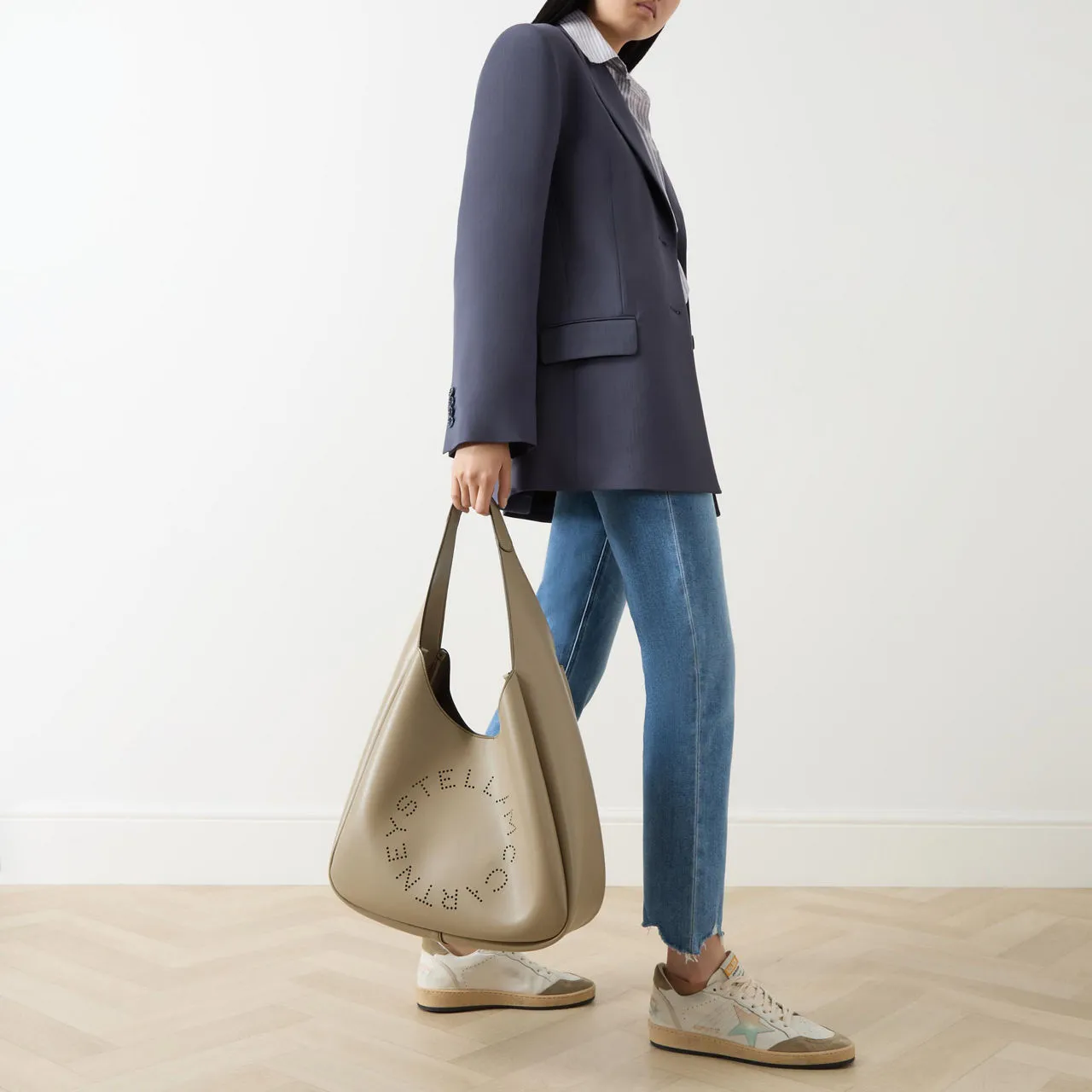 STELLA MCCARTNEY Alter Mat Logo Tote Bag - Bamboo