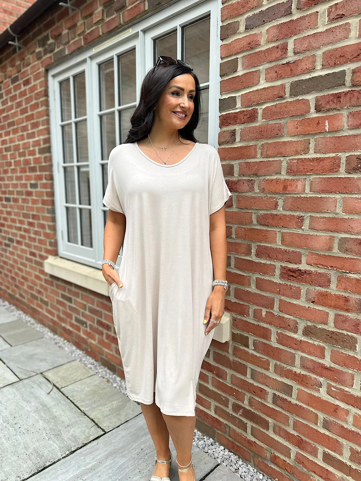 Stone Tilletts T-Shirt Dress Tammy