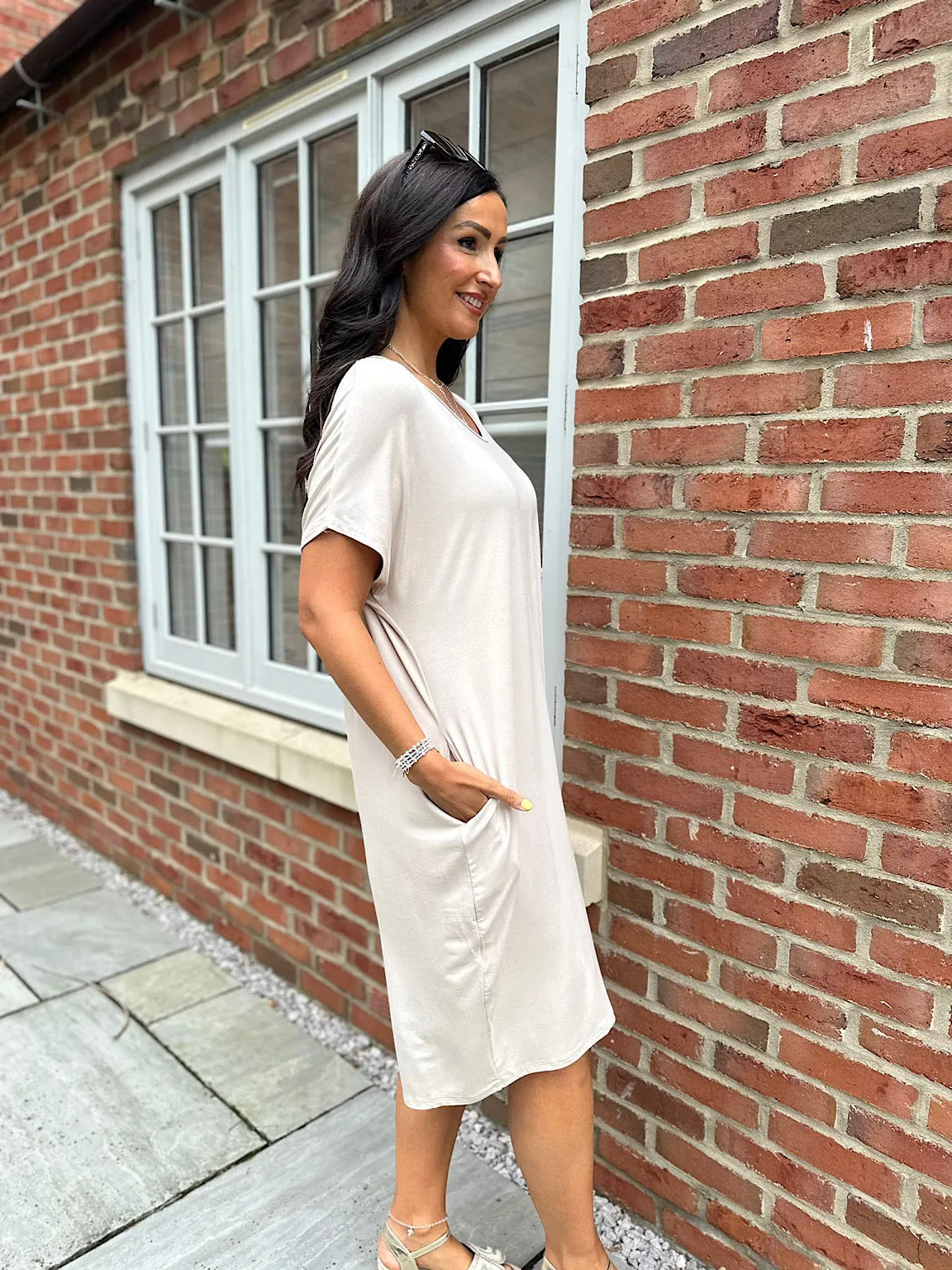 Stone Tilletts T-Shirt Dress Tammy