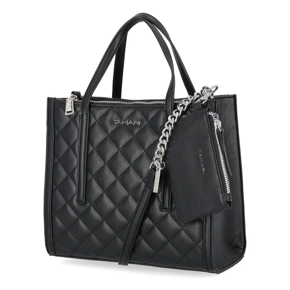 Tahari Aniston Crossbody Satchel Handbag