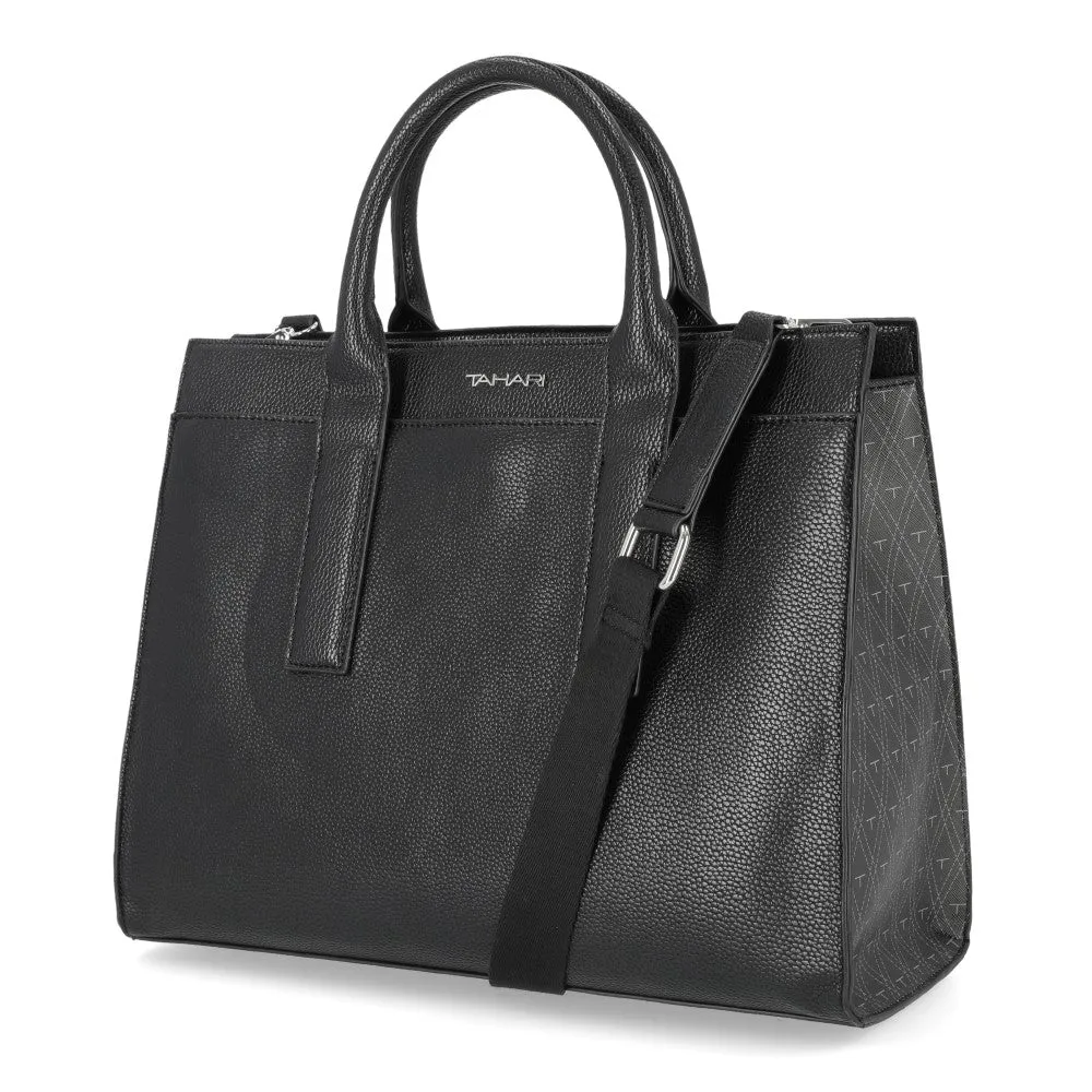 Tahari Tate Large Satchel Handbag