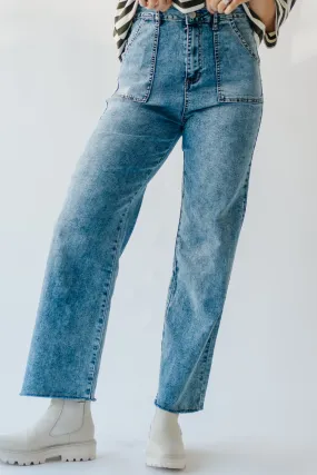 The Moberg Wide Leg Jean in Medium Wash