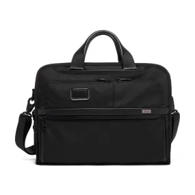 TUMI Alpha Organizer Portfolio Briefcase 32cm - BLACK