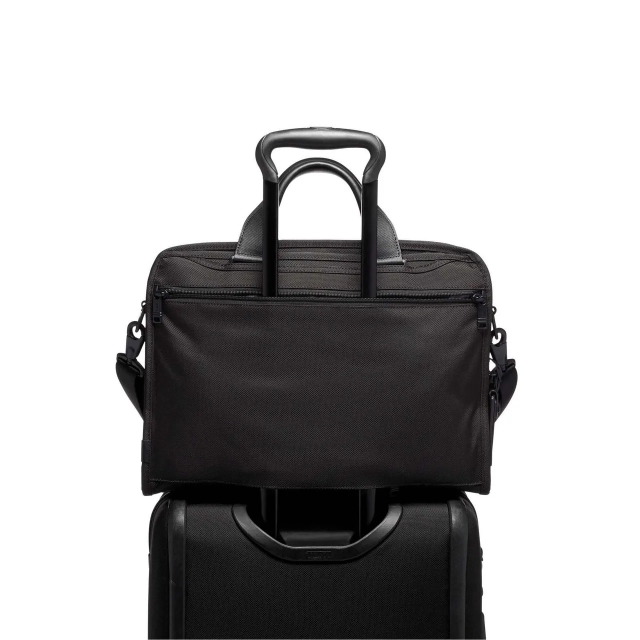 TUMI Alpha Organizer Portfolio Briefcase 32cm - BLACK