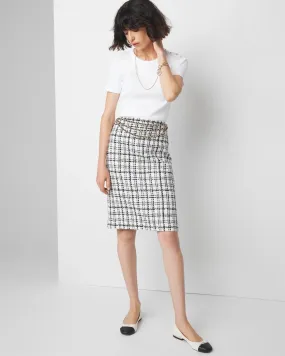 Tweed Pencil Skirt