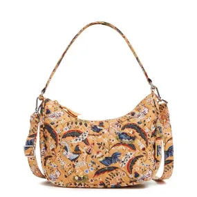 Vera Bradley Frannie Crescent Crossbody Handbag