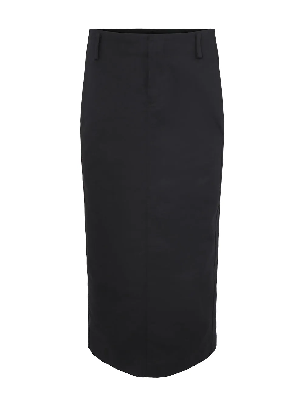 Vince Straight Fit Trouser Skirt in Black