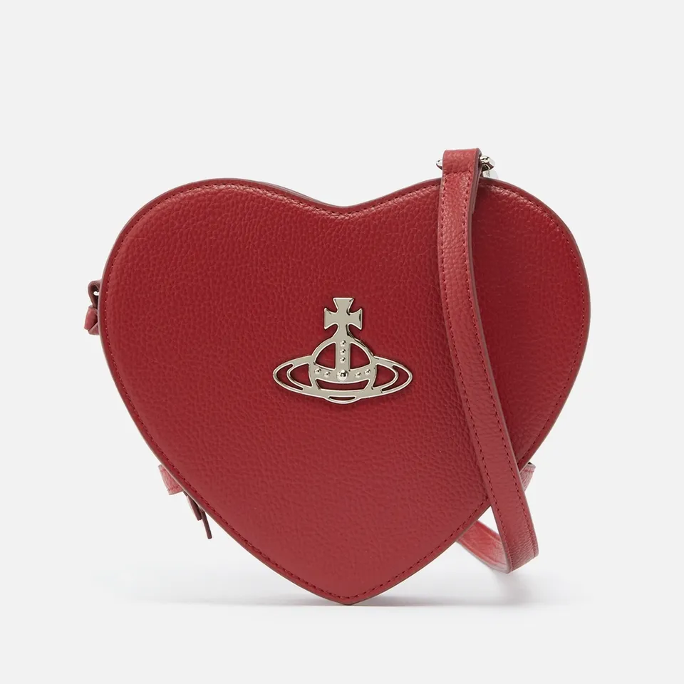 Vivienne Westwood Louise Heart Faux Leather Crossbody Bag