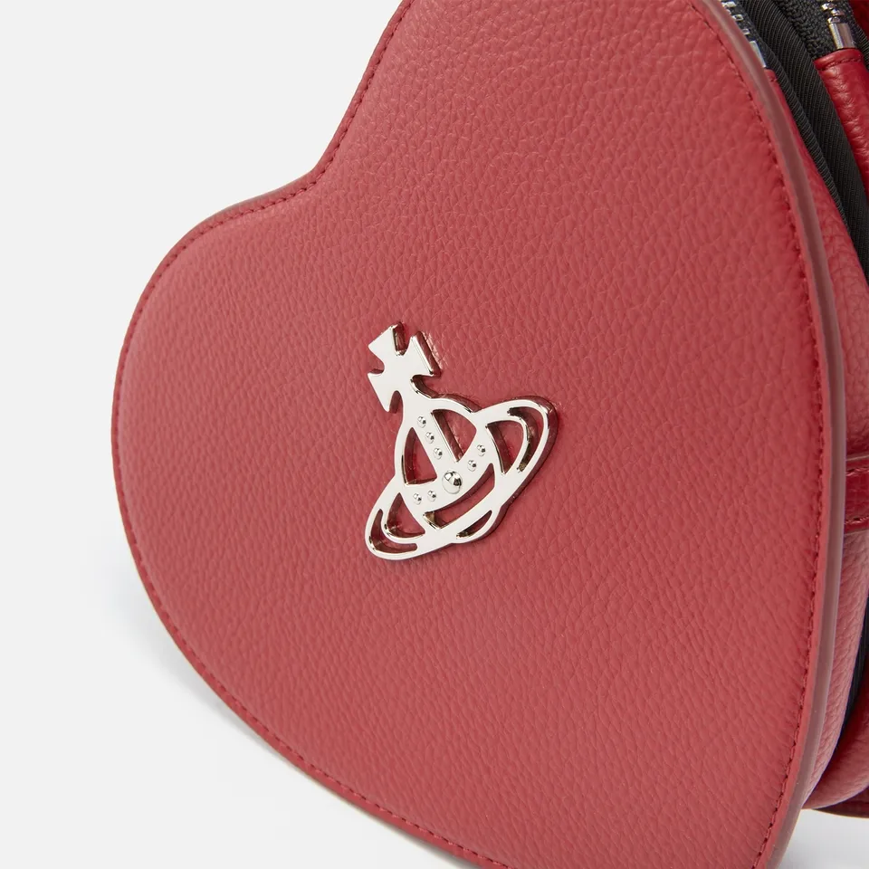 Vivienne Westwood Louise Heart Faux Leather Crossbody Bag