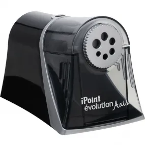 Westcott iPoint Evolution Axis Heavy Duty Electric Pencil Sharpener Multi Size Holes