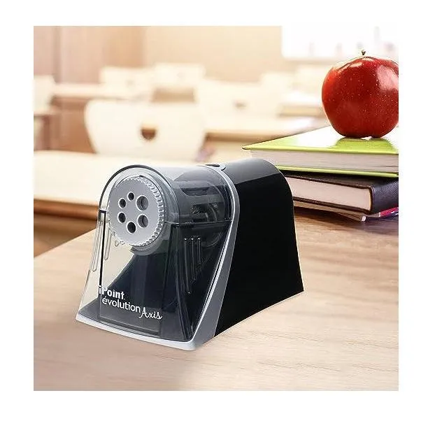 Westcott iPoint Evolution Axis Heavy Duty Electric Pencil Sharpener Multi Size Holes