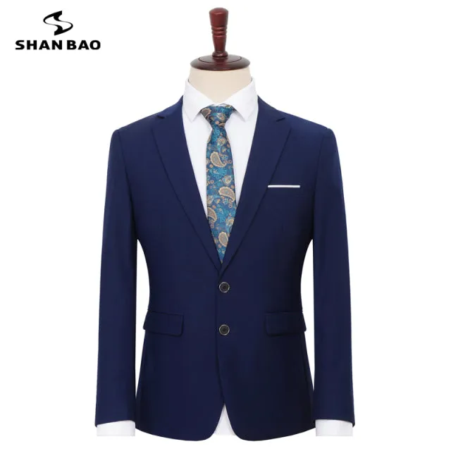 Xituodai 6XL 7XL 8XL 9XL oversized men's business casual gentleman suit jacket 2021Spring new wedding banquet brand suit jacket